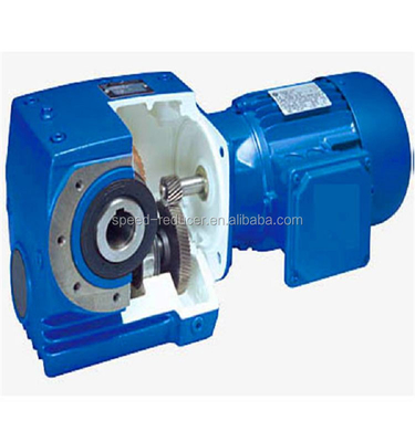 China Gearbox Manufacture Cast Iron Precision Worm Gear Motor S Reducer Low Speed ​​Motor