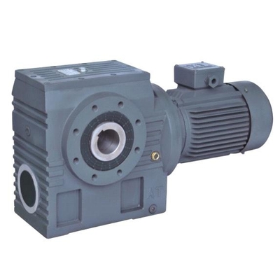 Metallurgy Motors S series helical geared vertical /hollow shaft worm gear speed reducer