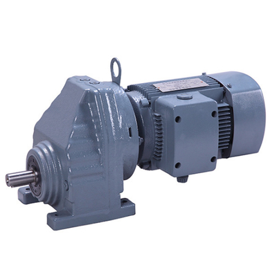 Helica Gear R RF RX Series Helical Solid Shaft Gear Unit Speed ​​Reducer